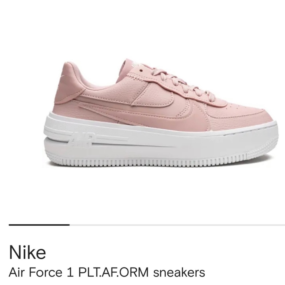 Nike Women's Air Force 1 Platform Sneakers in Light Pink